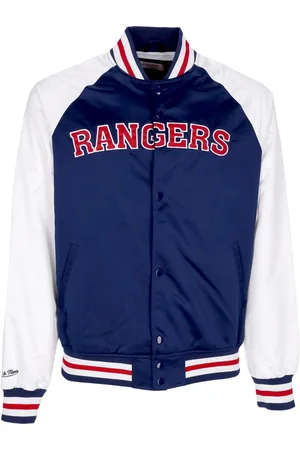 Mitchell & Ness Giubbotto Bomber Uomo Nhl Primetime Lw Satin Jacket Neyran