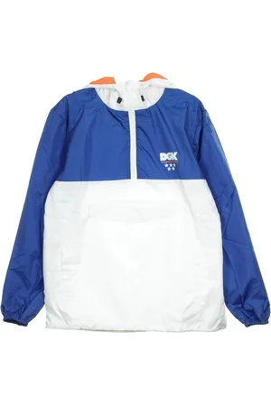 DGK Giacca a Vento Infilabile Uomo Boardwalk White/blue
