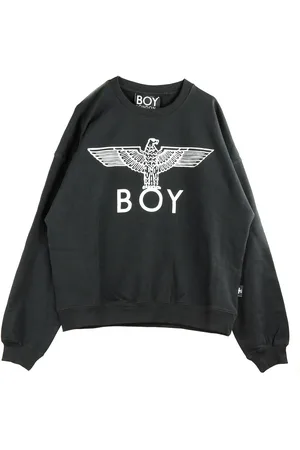 Boy London Felpa Girocollo Uomo Eagle Textured Sweat