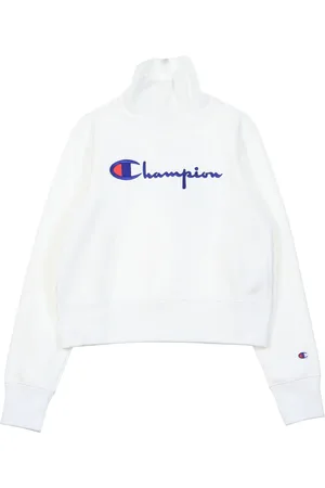 Champion Felpa Collo Alto Corta Donna Turtle Neck L/s Sweatshirt
