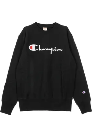 Champion Felpa Girocollo Uomo Reverse Weave Big Logo