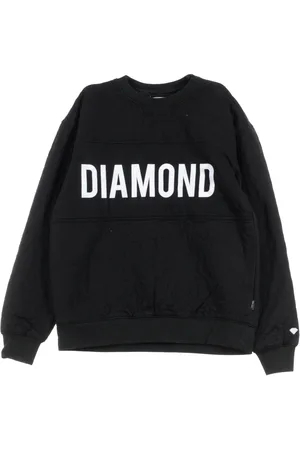 Diamond Supply Felpa Girocollo Uomo Quilted Crewneck