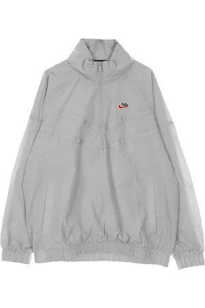 Nike Giacca a Vento Infilabile Uomo M Sportswear Heritage Windrunner Lnd Half-zip Hooded Jacket