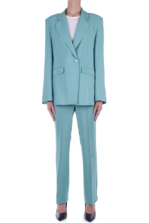 SEMICOUTURE Pantaloni Acquamarina