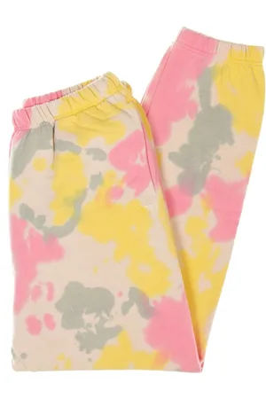 Obey Pantalone Tuta Felpato Uomo Sustainable Tie Dye Sweatpant