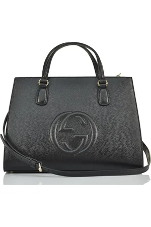 Gucci Borsa Soho Nera Donna Pelle Dollar Calf Modello 607721 CAO0G 1000