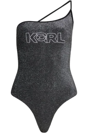Karl Lagerfeld Costume da bagno IK0NIK 2.0 LUREX SWIMSUIT