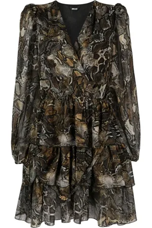 Roberto Cavalli Abito PL GEORGETTE PR PYTON