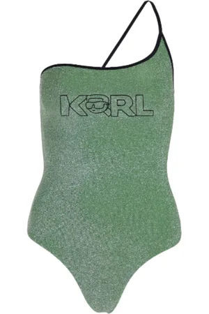 Karl Lagerfeld Costume da bagno IKONIK 2.0 LUREX SWIMSUIT