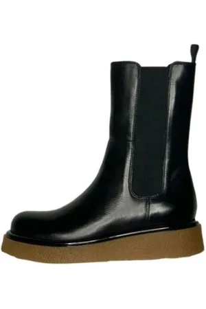 Silvian Heach STIVALETTI REAL LEATHER BOOTS