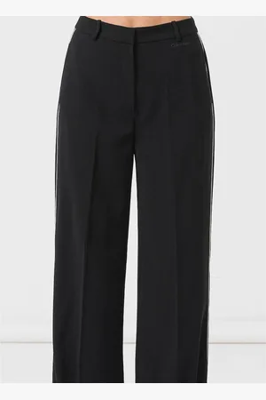 Calvin Klein Pantaloni CREPE TIPPIMG WIDE