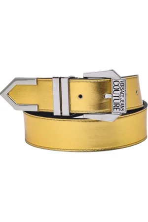 VERSACE Cintura CINTURA METALIZED PU