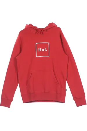 Huf Felpa Cappuccio Uomo Box Logo