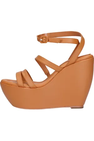 Paloma Barceló Scarpe con Tacco Marrone