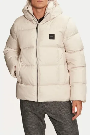 Calvin Klein Giubbotto HOODED QUILT PUFFER