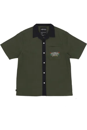 The Hundreds Camicia Manica Corta Uomo Giles Woven