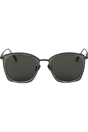 Linda Farrow Milo Black Series occhiali da sole in nero