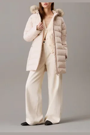 Calvin Klein Giubbotto MW PADDED SCUBA BELTED COAT