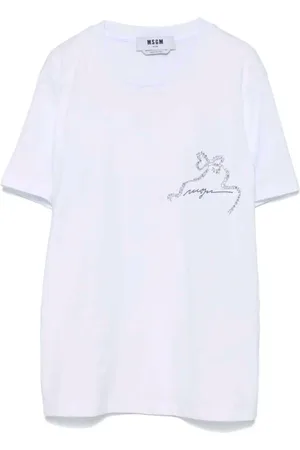 Msgm T-shirt e Polo Bianco