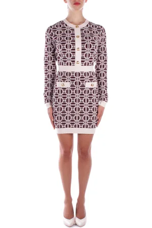 Elisabetta Franchi Abiti Bordeaux
