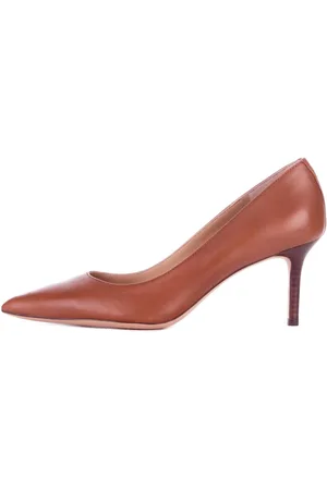 Ralph Lauren Scarpe con Tacco Deep saddle tan