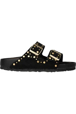 Birkenstock Arizona Rivet Sandals in Black
