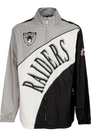 Mitchell & Ness Giacca a Vento Uomo Nfl Arched Retro Lined Windbreaker Oakrai