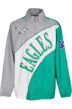 Mitchell & Ness Giacca a Vento Uomo Nfl Arched Retro Lined Windbreaker Phieag