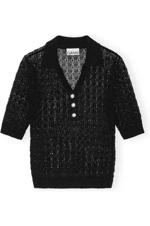 Ganni T-shirt e Polo Nero