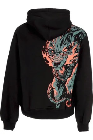 DOLLY NOIRE Felpa Cappuccio Uomo Cu-sith Hoodie
