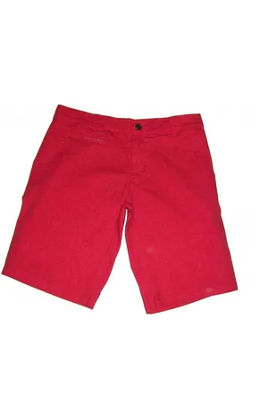 IUTER Pantalone Corto Uomo Short Chino "paisley" Red Unico