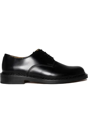 Uniform Parade Shoes in Black Leather