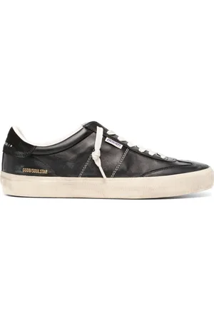 Golden Goose Soul Star Uomo in nappa bio-based nera