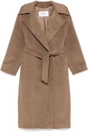 Max Mara Cappotto vestaglia in alpaca, lana e cachemire