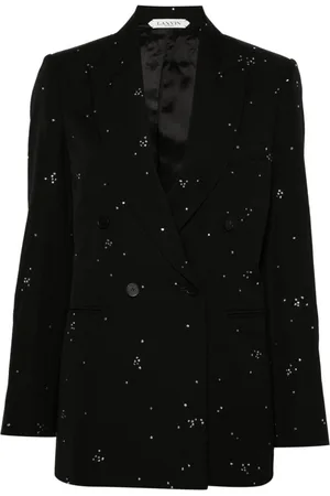 Lanvin Crystal-embellished blazer