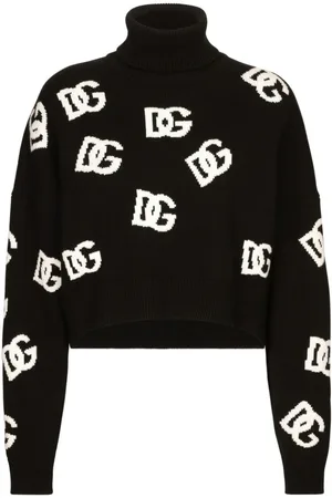 Dolce & Gabbana Maglia a collo alto all over D&G