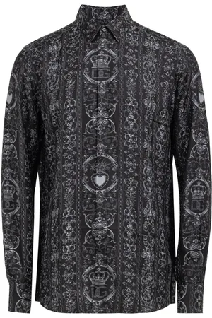 Dolce & Gabbana Camicia barocco in cotone