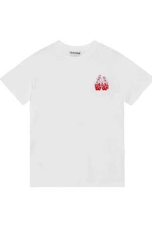 Ganni T-shirt e Polo Bianco
