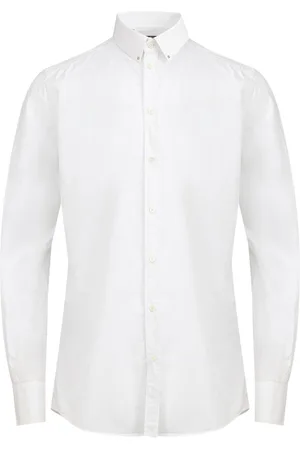 Dolce & Gabbana Camicia logo DG in cotone