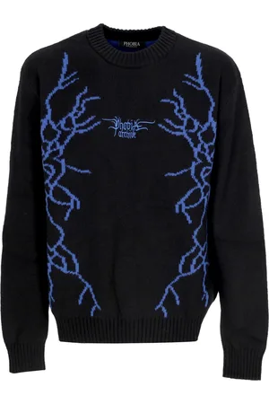 Phobia Maglione Uomo Lightning and Logo Jumper