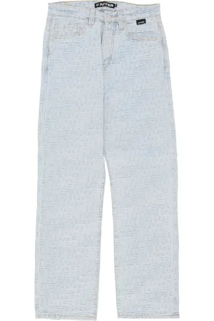 IUTER Jeans Uomo Jacquard Loose Denim