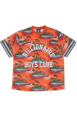 Billionaire Boys Club Maglietta Uomo Tropical Island Print Football Top