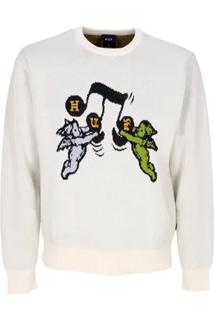 Huf Maglione Uomo Song Intarsia Sweater