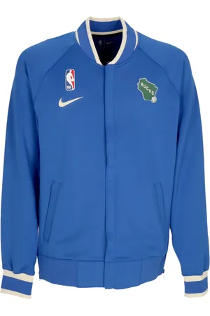 Nike Felpa Leggera College Uomo Nba City Edition Dri-fit Showtime L/s Full-zip Top Milbuc