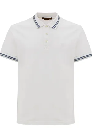 corneliani Polo bianca manica corta