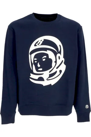 Billionaire Boys Club Felpa Leggera Girocollo Uomo Astro Helmet Crewneck