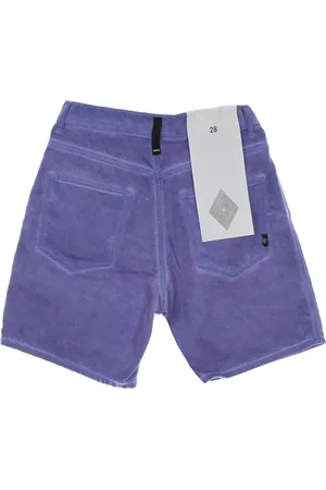 AMISH Jeans Corto Uomo Bermuda Bernie Bull Spray Dyed
