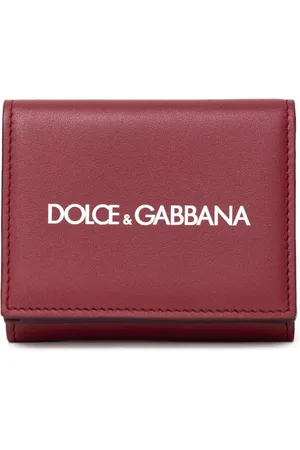 Dolce & Gabbana Mini Portafogli in Pelle Rossa