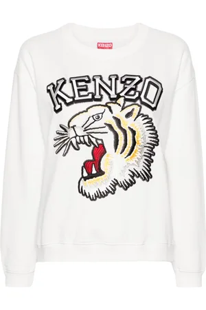 Kenzo Felpa Donna Varsity Jungle Tiger