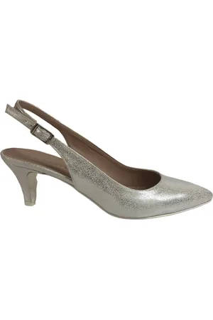 LE BEATRICI Scarpe Donna arya_vintage_lame_bianco
